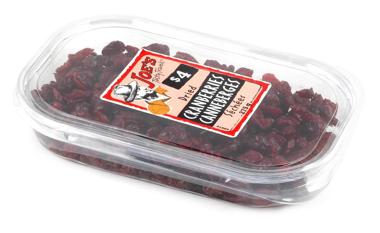 Joe's Tasty Travels Dried Cranberries