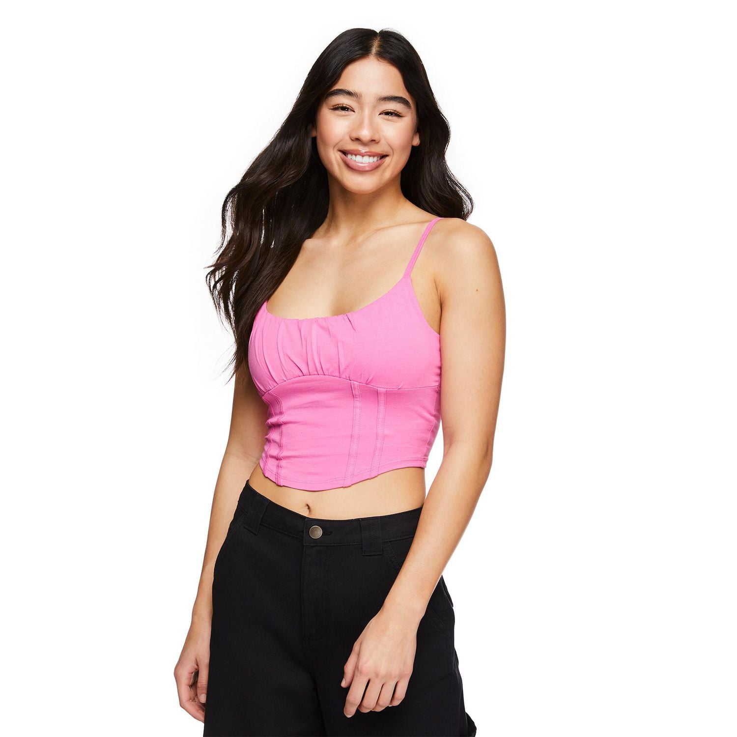 No Boundaries Women's Corset Tank