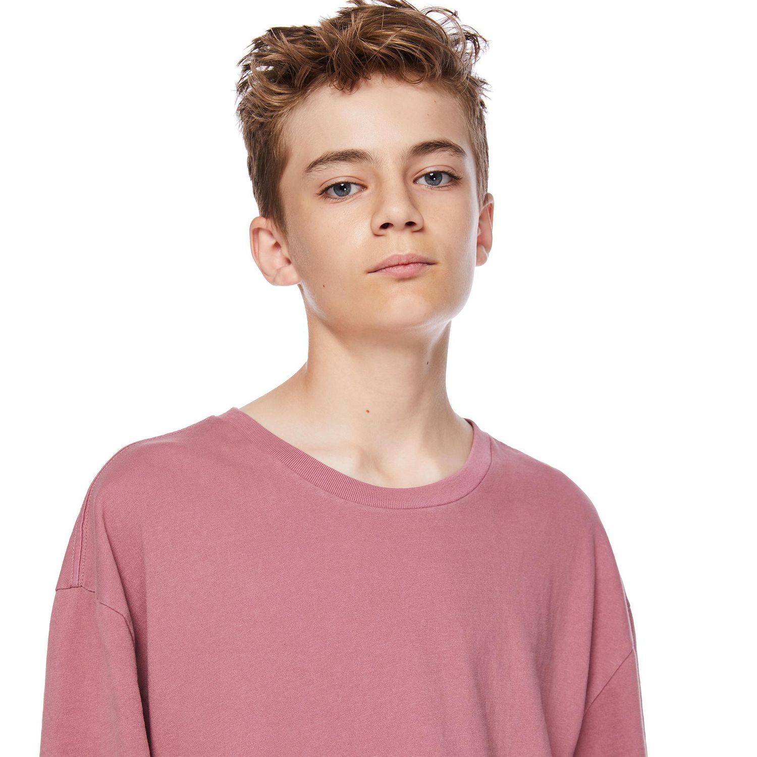 Jackson Boys' Washed Short Sleeve Crew Neck Tee