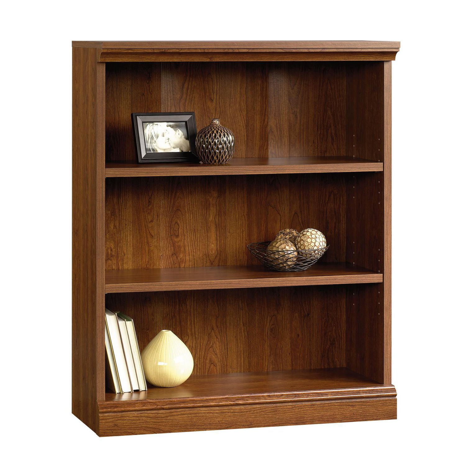 Sauder® Camden County Collection 3Shelf Bookcase, Planked Cherry