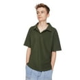 thumbnail image 2 of Jackson Boys' Short Sleeve Split V-Neck Polo Shirt, 2 of 6