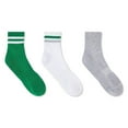 thumbnail image 1 of George Women's Quarter-Crew Socks 3-Pack, 1 of 1
