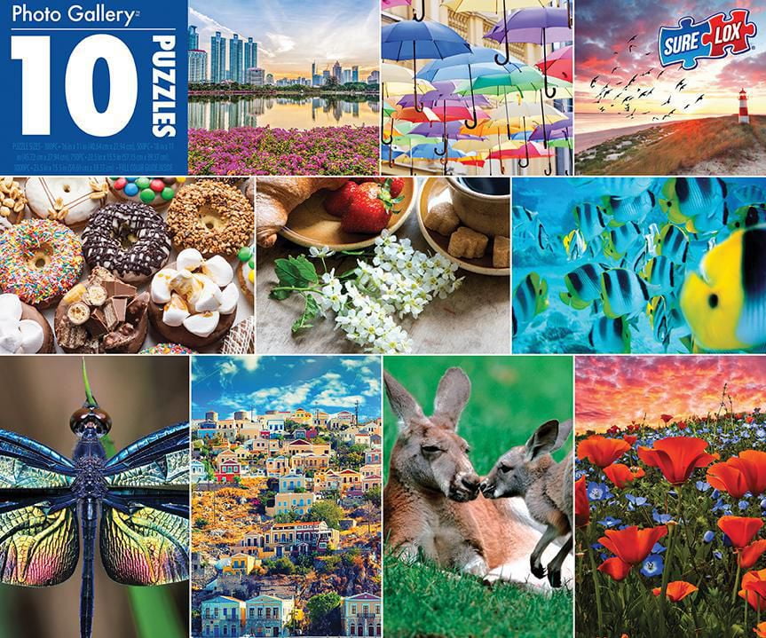 SureLox Collection of 10 Deluxe Puzzles Walmart Canada