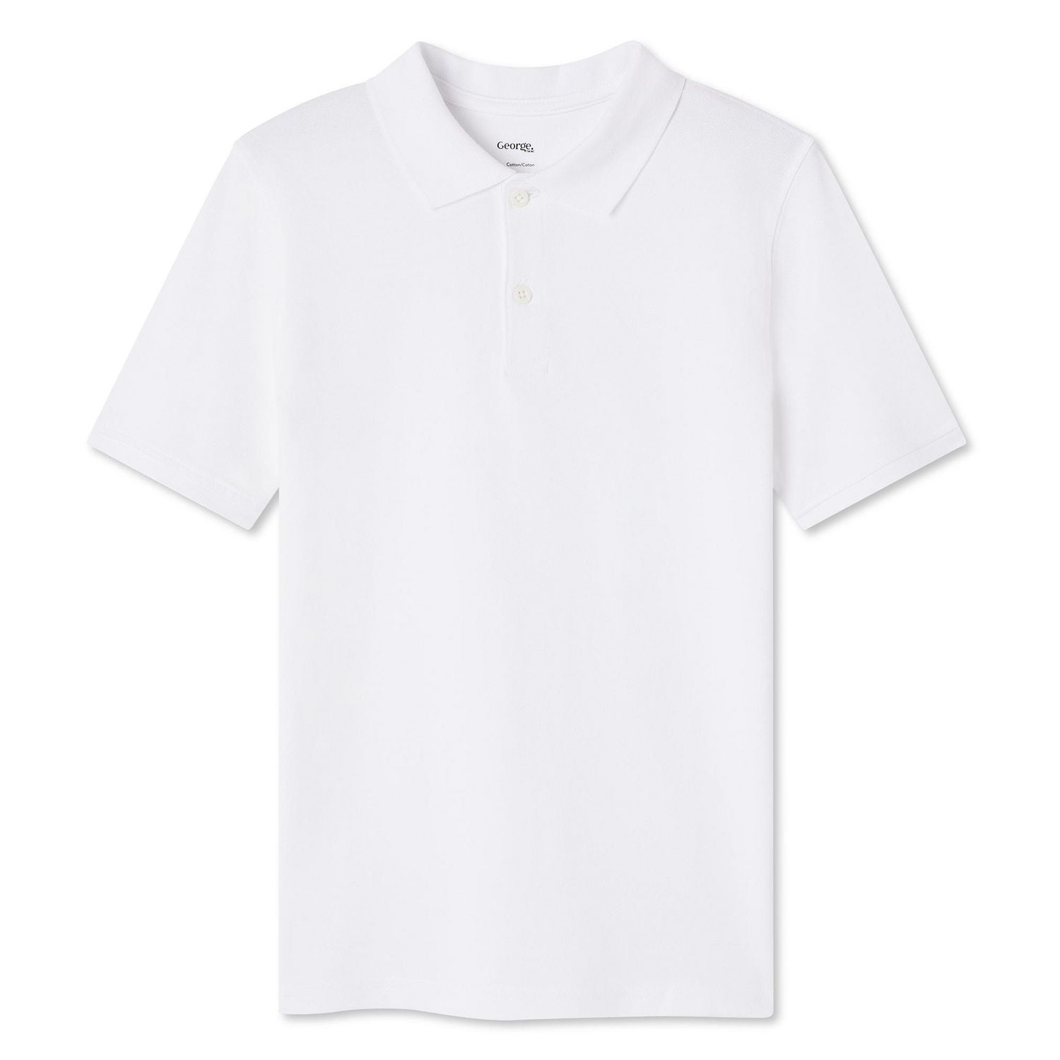 George Boys' Uniform Polo 2-Pack