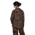 thumbnail image 4 of My Sister's Closet Girls' All-Over Leopard Printed Oversized Shacket, 4 of 6