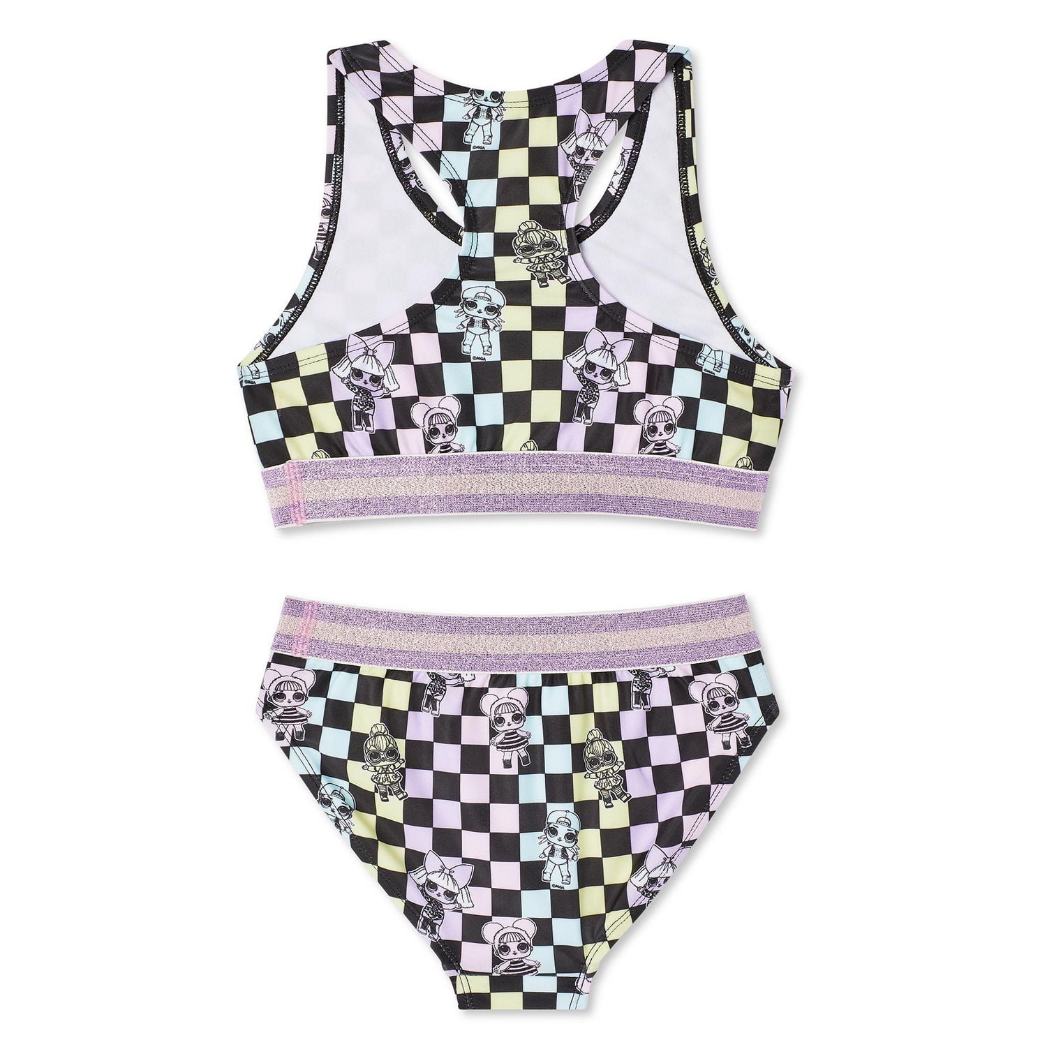 LOL Girls' Swimsuit 2-Piece Set