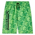 thumbnail image 1 of Minecraft Boys' Swim Trunk, 1 of 2