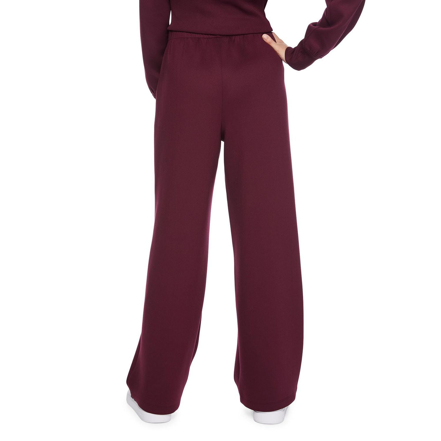 Pantalon évasé en molleton doux à plis My Sister’s Closet pour filles Tailles P-TTG