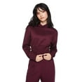 thumbnail image 2 of My Sister's Closet Girls' Long Sleeve Cropped Corset Hoodie, 2 of 6