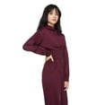 thumbnail image 3 of My Sister's Closet Girls' Long Sleeve Cropped Corset Hoodie, 3 of 6