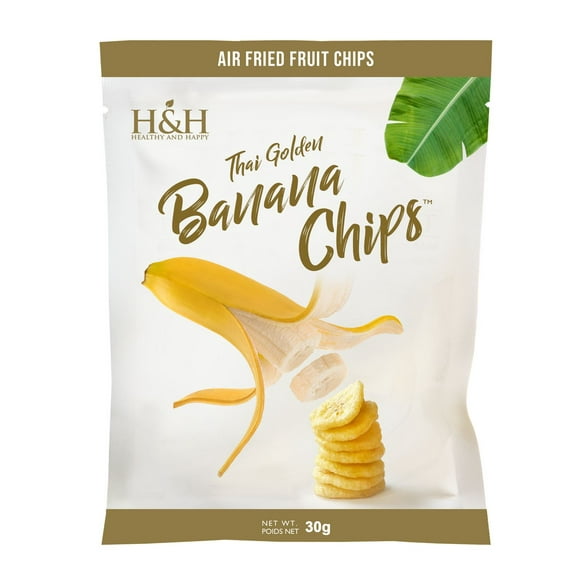 30g Banana Chips - H&H Healthy & Happy