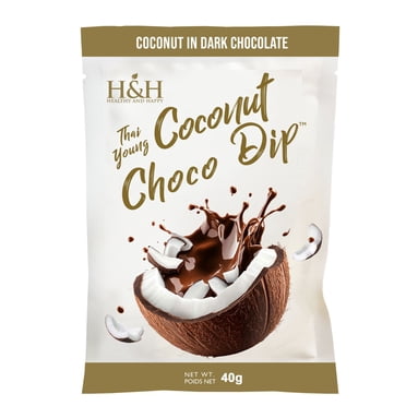 40g Noix de Coco Trempée dans le Chocolat – H&H Santé & Bonheur