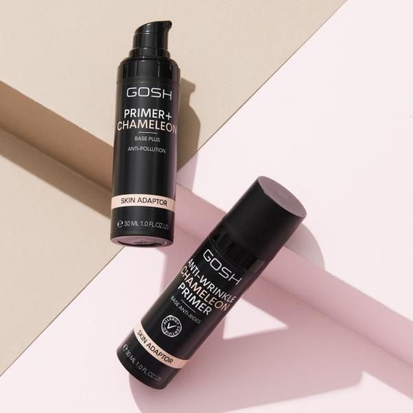 GOSH - Primer Plus + 005 Chameleon, PERFUME FREE / VEGAN