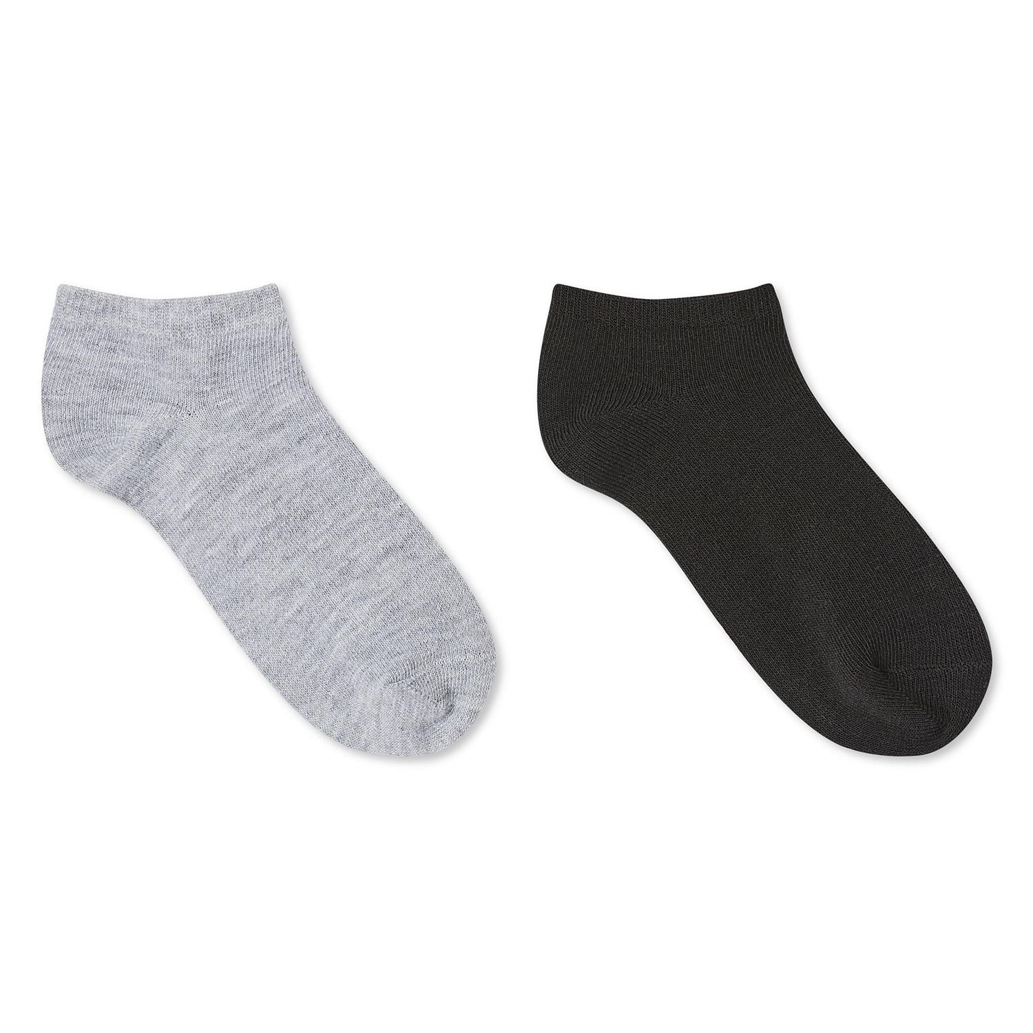 George Boys' Low-Cut Socks 2-Pack, Sizes 11-2/3-9