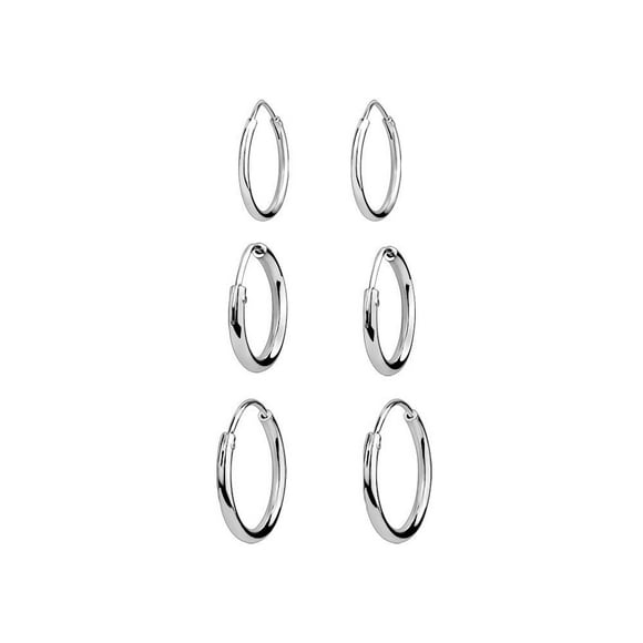 Luxury Designs ensemble de 3 pièces boucles d’oreilles