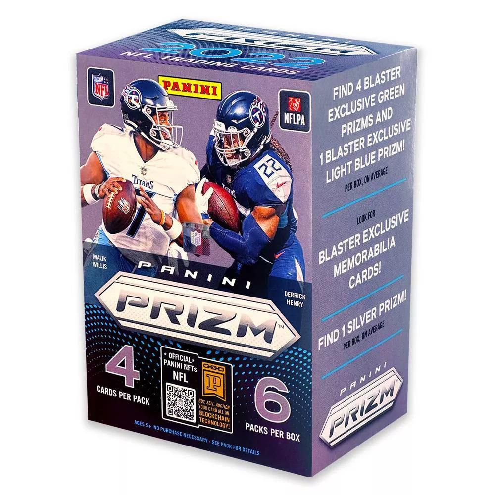 2022 Panini NFL Prizm Football Trading Card Blaster Box - Walmart.ca