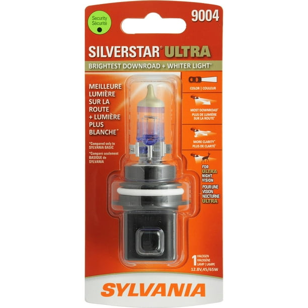 Phare halogène SilverStar ULTRA 9004 SYLVANIA