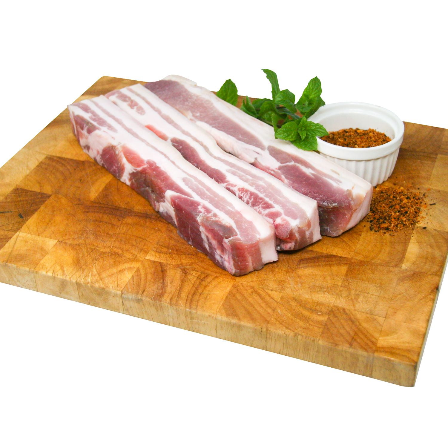 Maple Leaf Fresh Pork Belly Slices, 3 pieces, 0.55 - 1.15 KG
