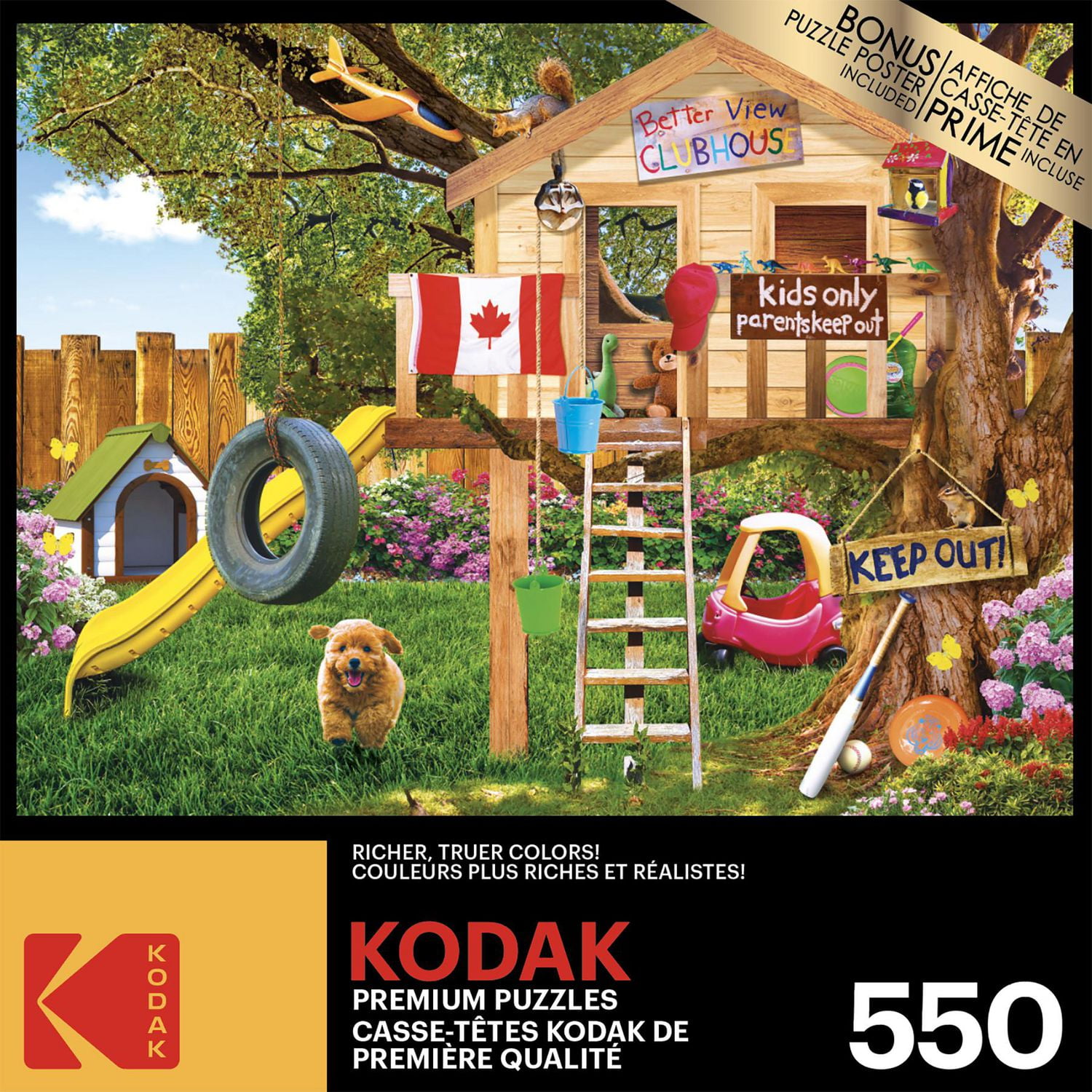Kodak 550 Piece Puzzle Better View Treehouse Walmart Canada