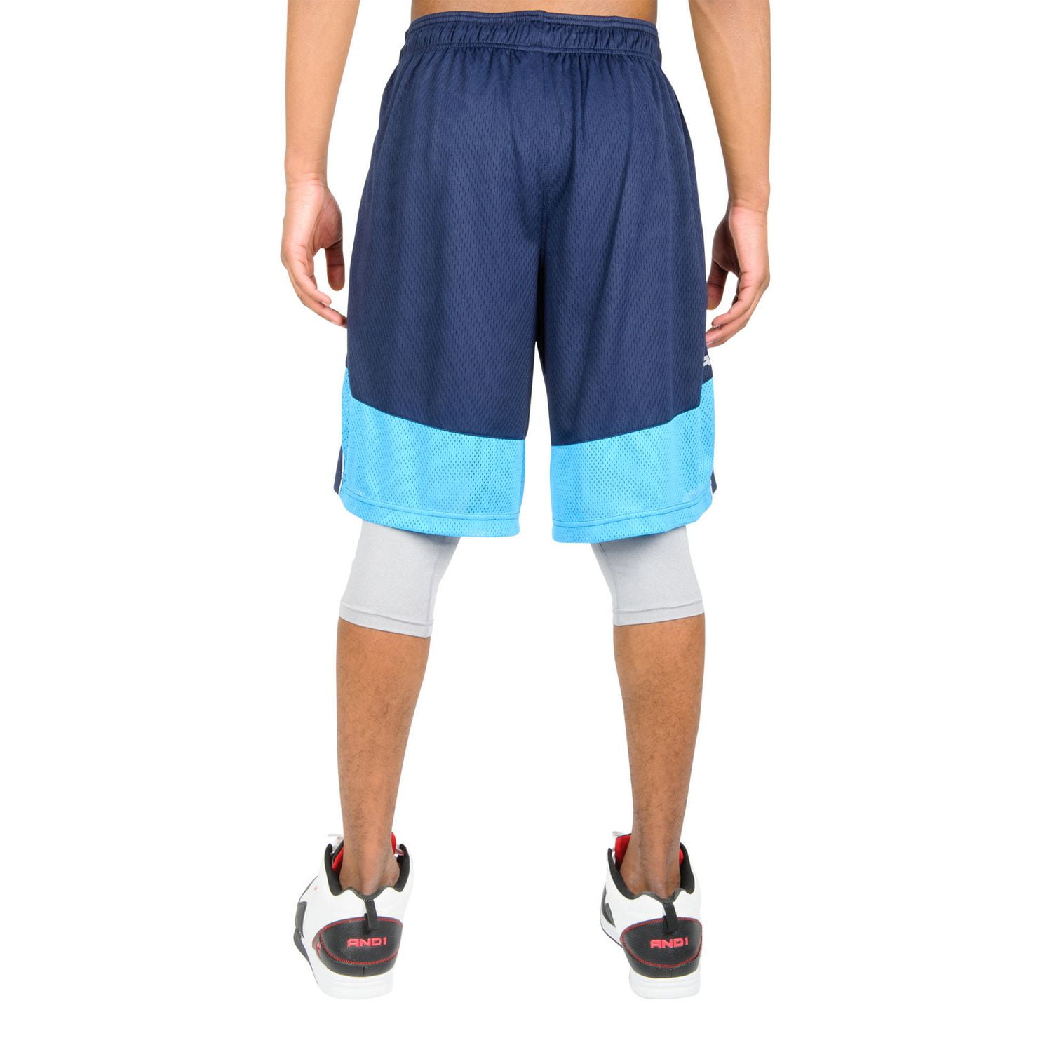 Short de basketball  Bounce Pass AND1 pour hommes