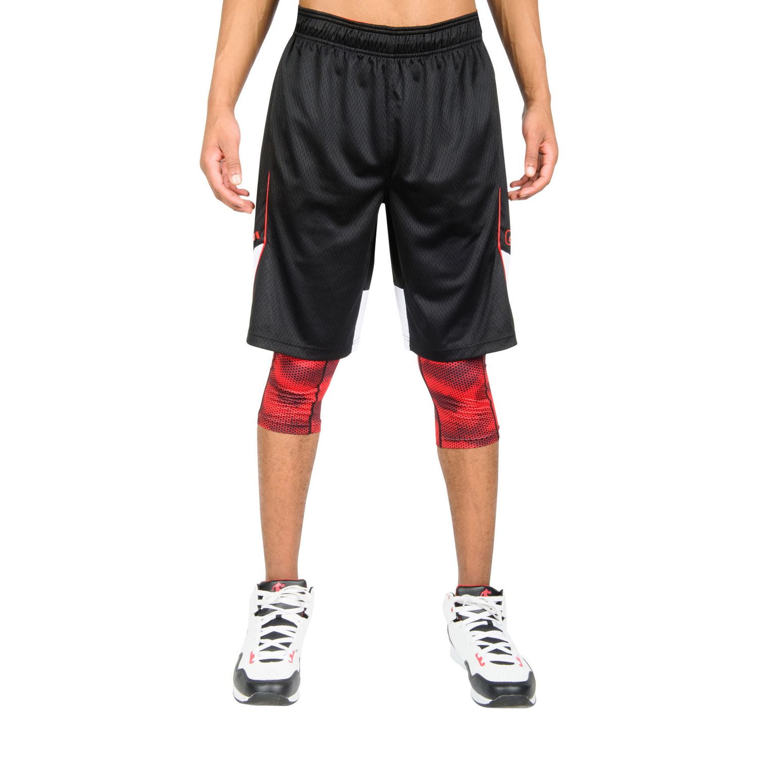 Short de basketball Bounce Pass AND1 pour hommes