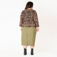 thumbnail image 4 of Devoted Taille Plus Femme Jupe maxi utilitaire avec poches cargo, 4 of 4