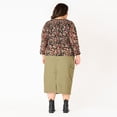 thumbnail image 4 of Devoted Taille Plus Femme Jupe maxi utilitaire avec poches cargo, 4 of 4