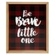 Canadiana Art mural MDF Be Brave Little One – image 1 sur 7