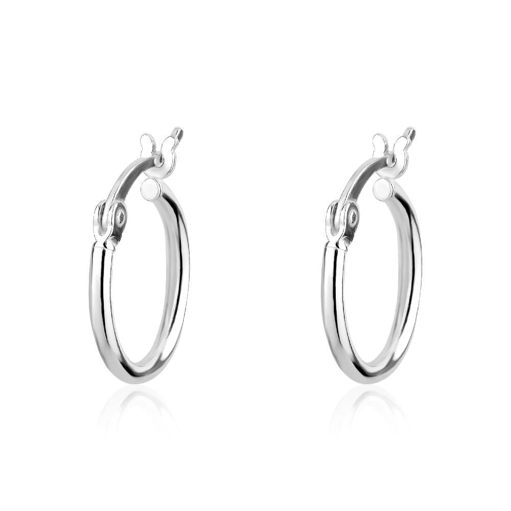 Luxury Designs Set of 3 Polished hoops