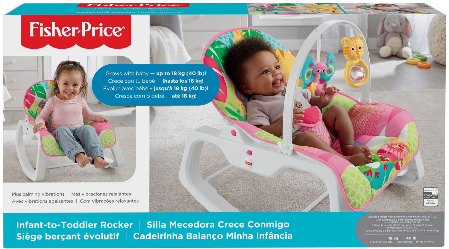 Fisher price shop baby bouncer walmart