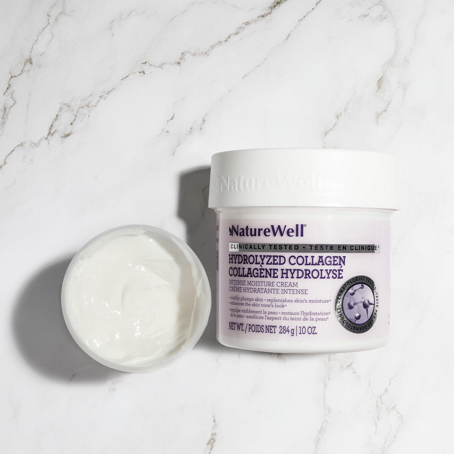 Naturewell Collagen Cream, 10 oz/284 g, NatureWell Collagen Hydrolysing Cream,10 oz/284 g