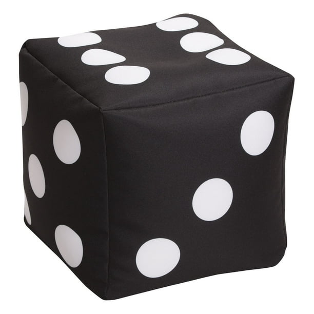 Sitting Point Cube Dice Beanbag Ottoman Walmart.ca