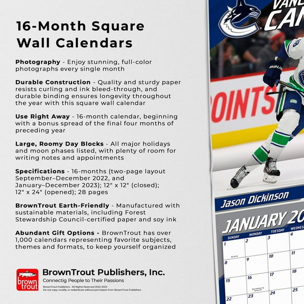 Toronto Blue Jays 2023 16-Month Mini Wall Calendar