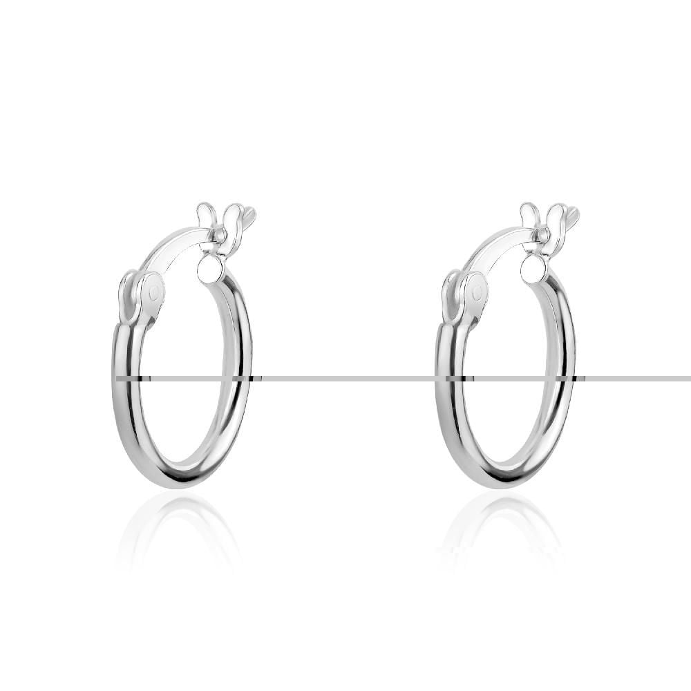 Luxury Designs Set of 3 Polished hoops
