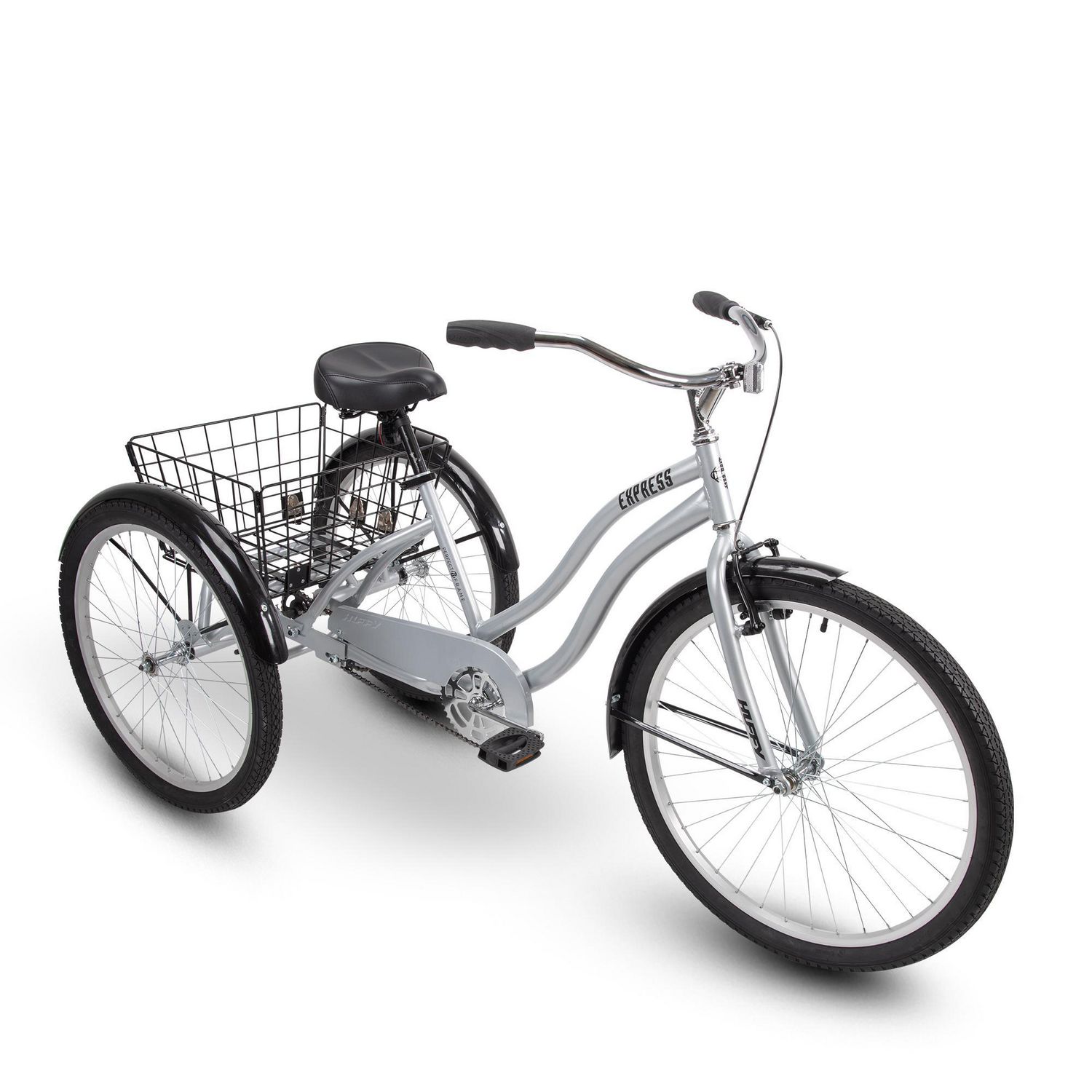 huffy foldable solid bicycle basket