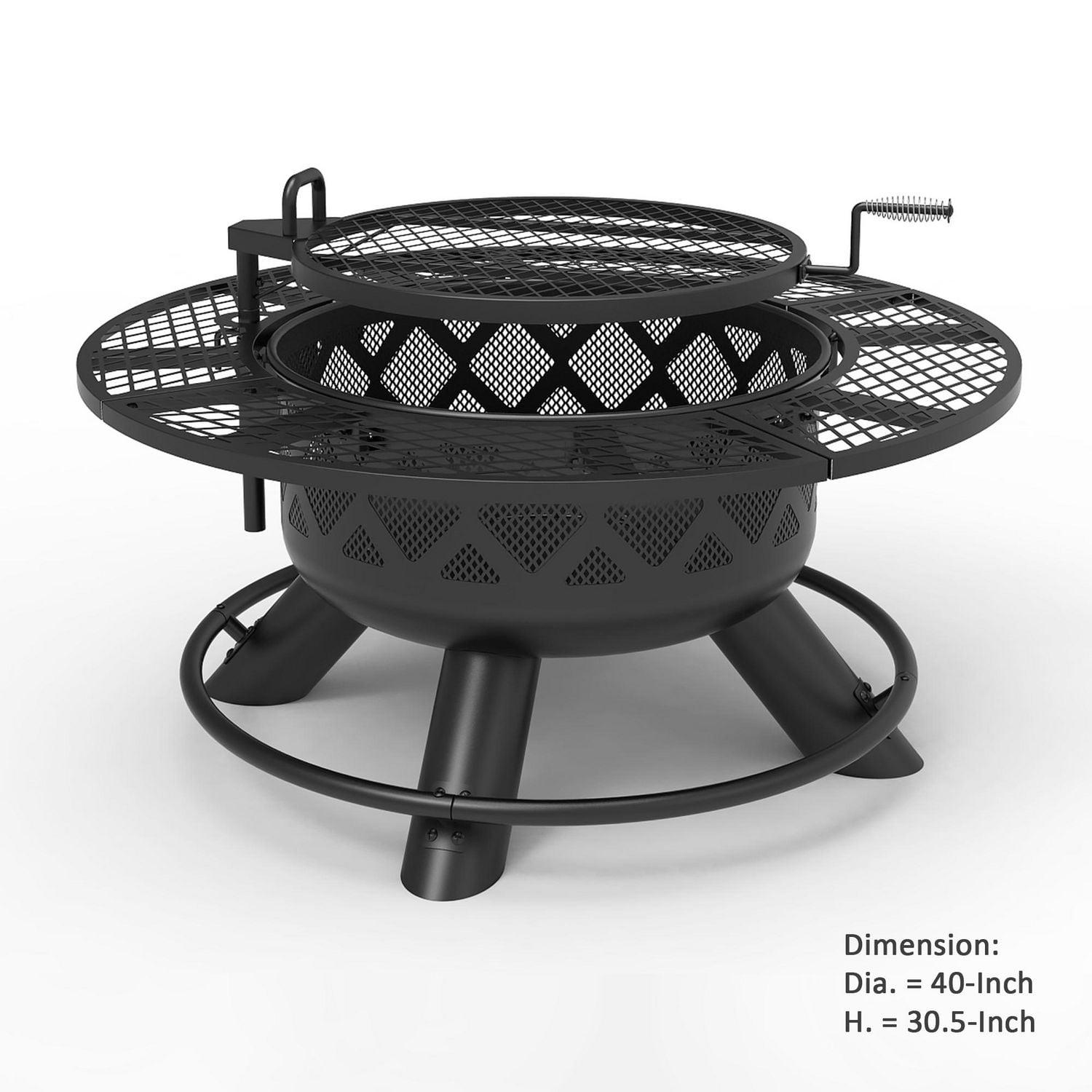 Big horn king shop ranch fire pit