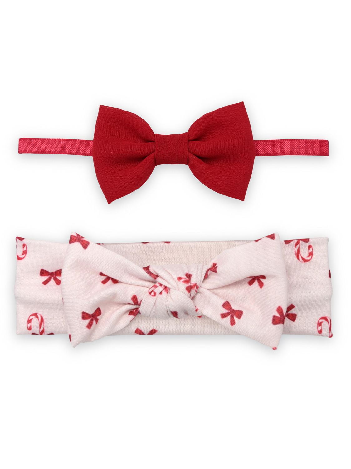 Carter's Child of Mine, Baby Girl Plume Holiday Headwrap, 2 Pack, One Size