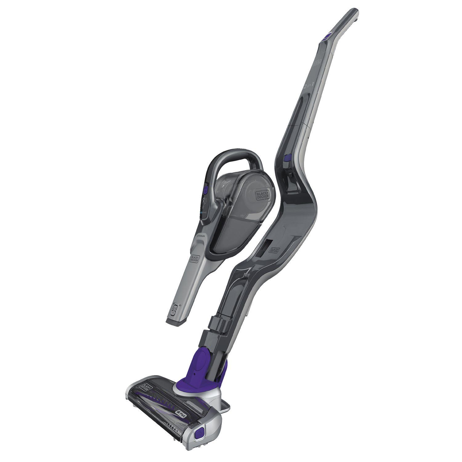 BLACK DECKER Pet 2 IN 1 Cordless Smartech Stick Vacuum Walmart.ca