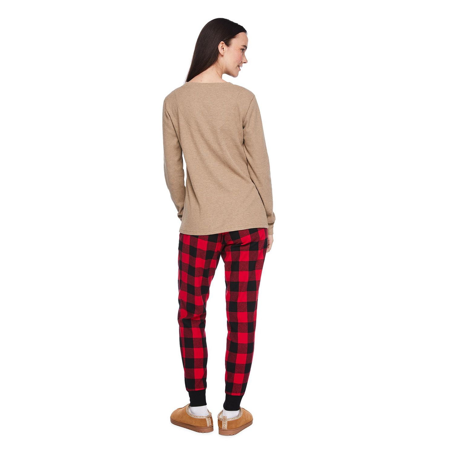 Pyjamas avec pantalon en flanelle Canadiana pour toute la famille
