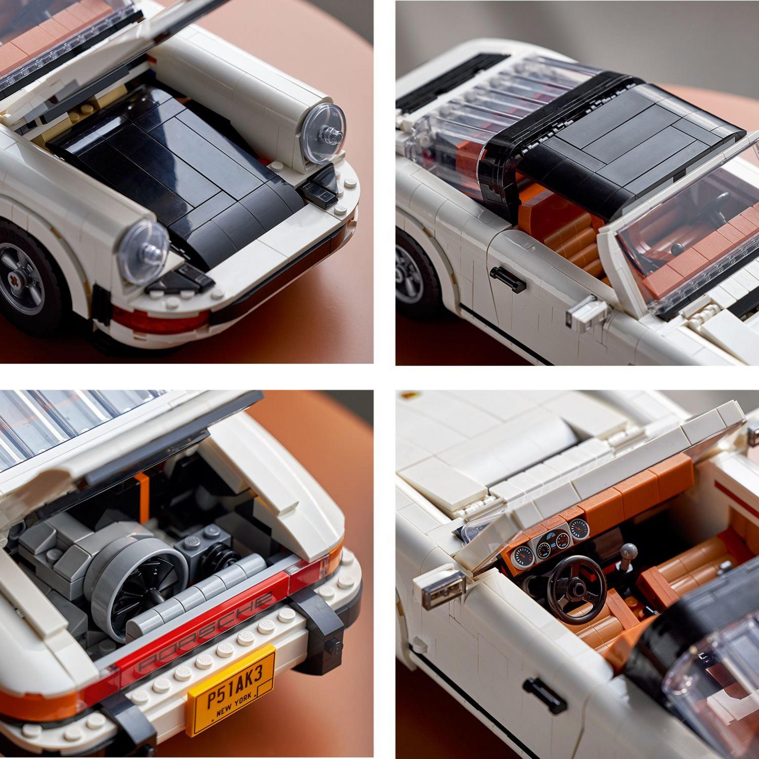 LEGO Porsche 911 (10295) Toy Building Kit (1,458 Pieces) 