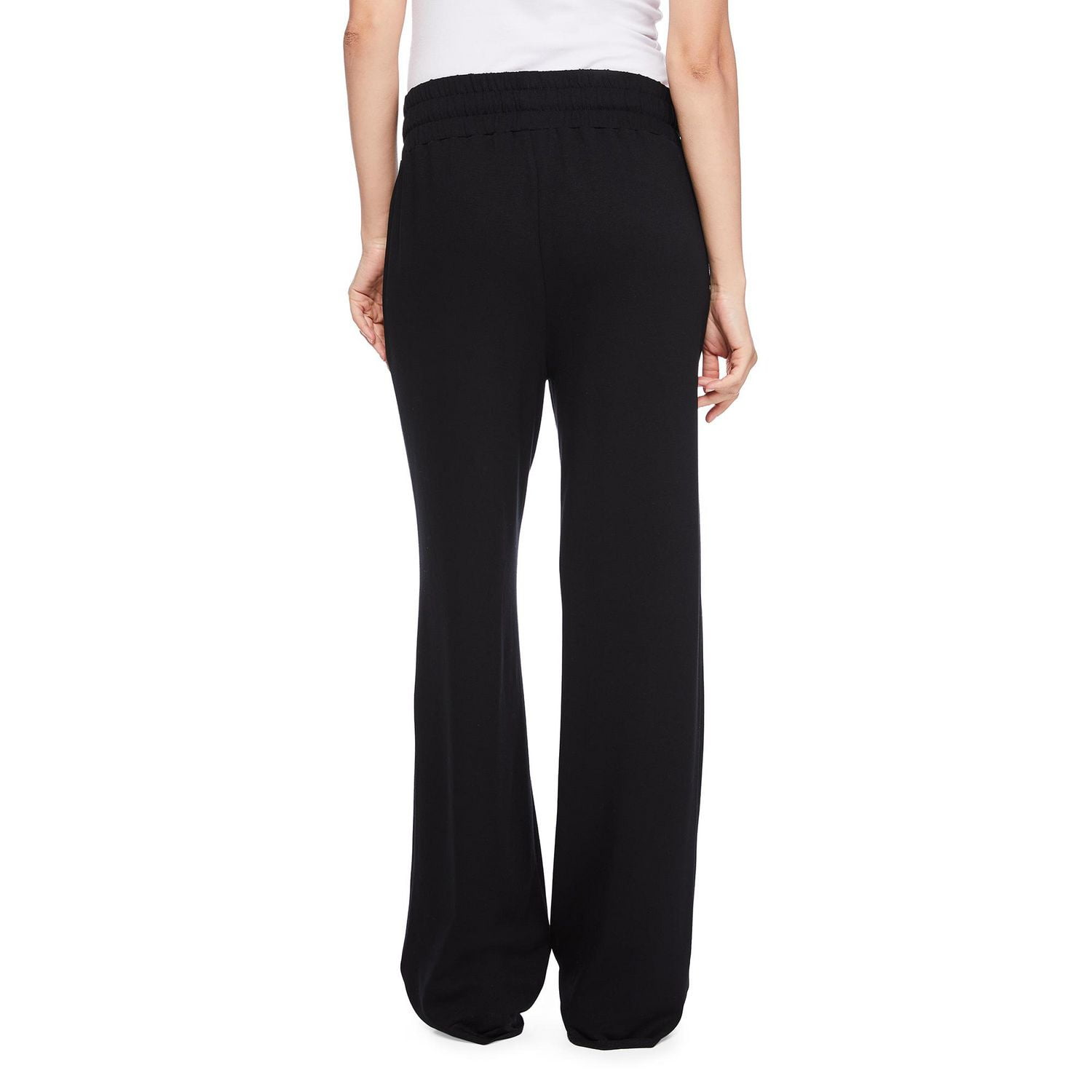 Paisley Sky Maternity Under the Belly Pintuck Wide Leg Fleece Pant, Sizes S-XXL