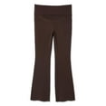 thumbnail image 3 of Pantalon évasé avec ceinture montée pliable Paisley Sky Maternité, 3 of 3