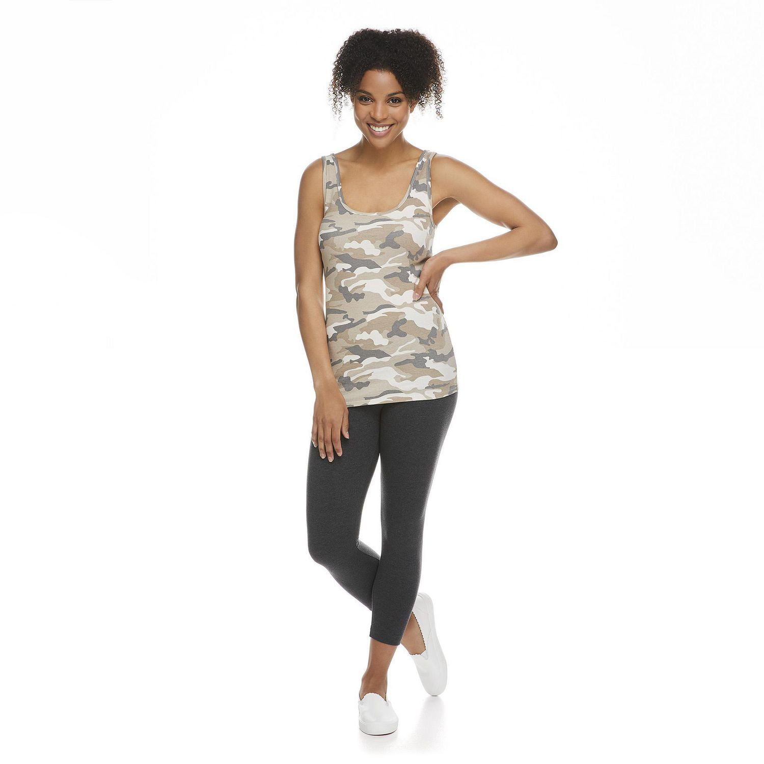 George Women's Core Printed Rib Tank