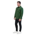 thumbnail image 2 of John Deere Flannel Plaid Quilted Shirt Jacket, 2 of 3