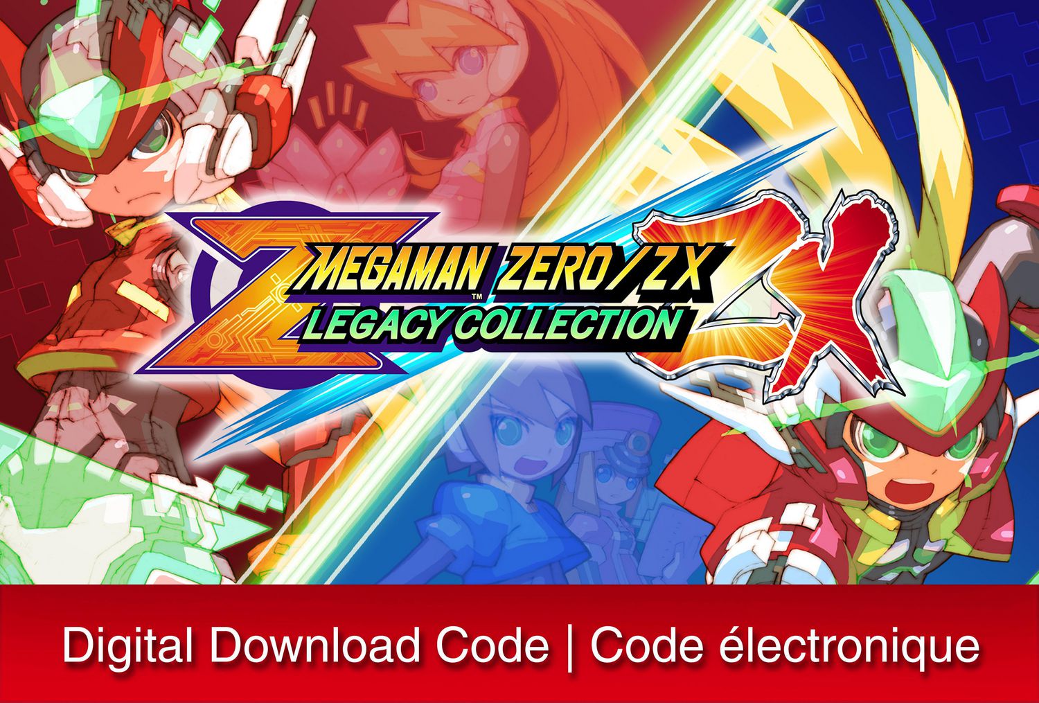 Mega Man Zero/ZX Legacy Collection - Nintendo Switch [Digital Code 