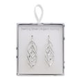 thumbnail image 2 of Luxury Designs Sterling Silver Multi Tier Drop Earring, 2 of 2