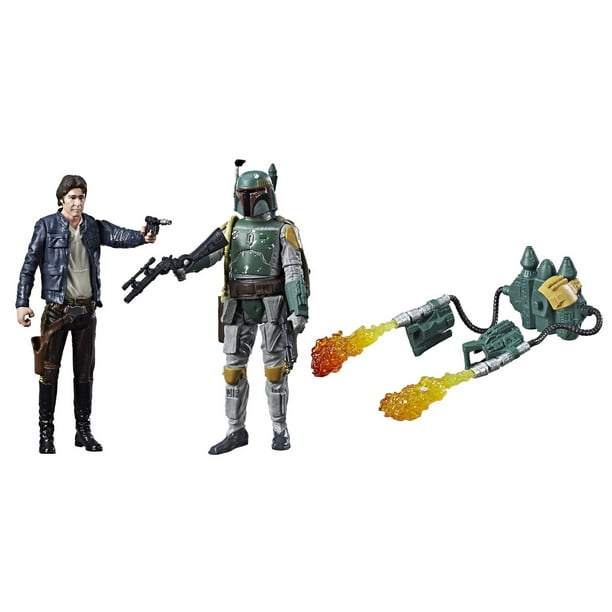 Star Wars - Duo de figurines Han Solo et Boba