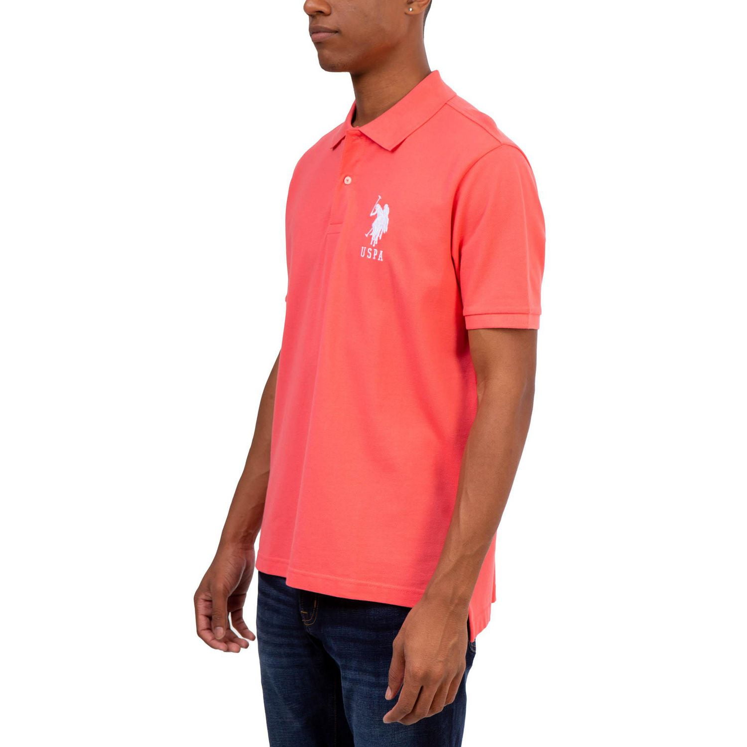 U.S. Polo Assn. Polo piqué uni pour homme
