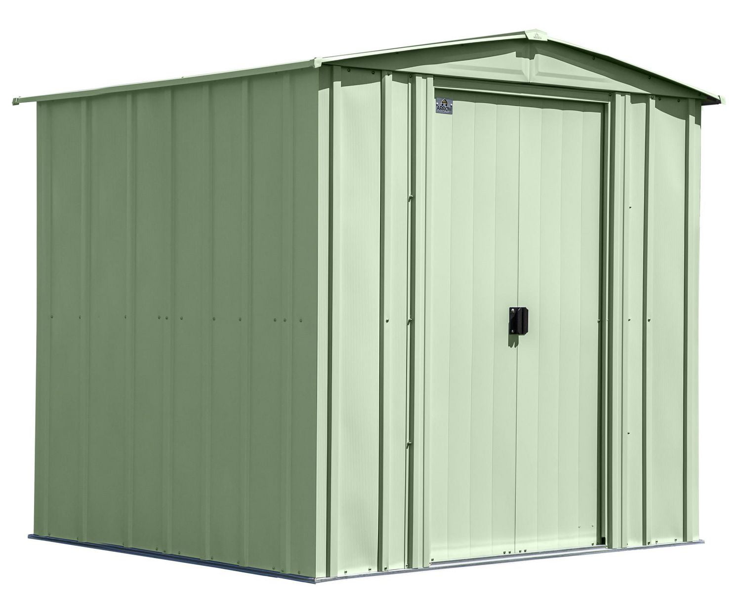 Arrow Classic Steel Storage Shed, 6x7, Sage Green