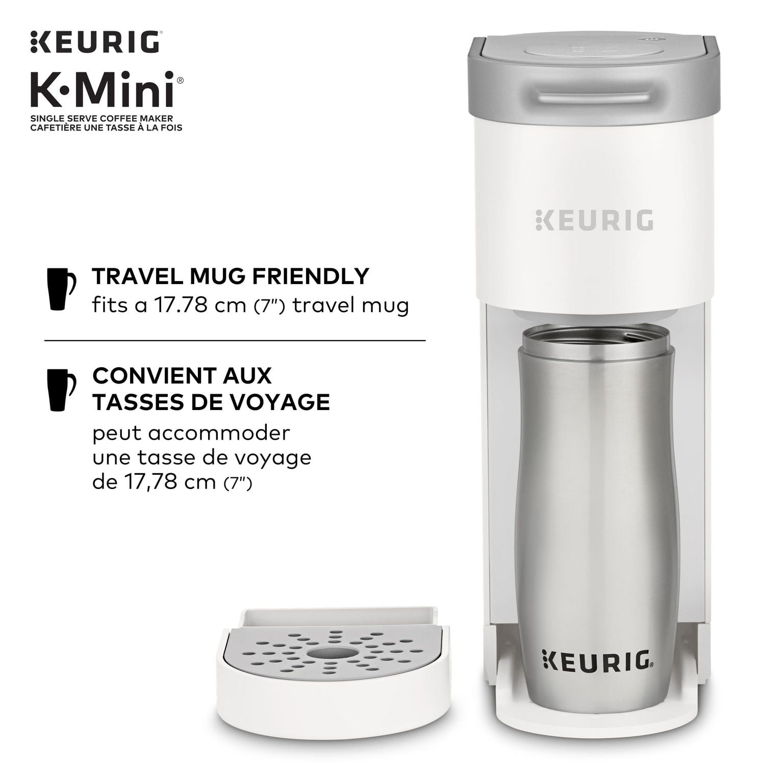 Keurig K Mini Single Serve K Cup Pod Coffee Maker Brew any cup size between 6 to 12oz Walmart